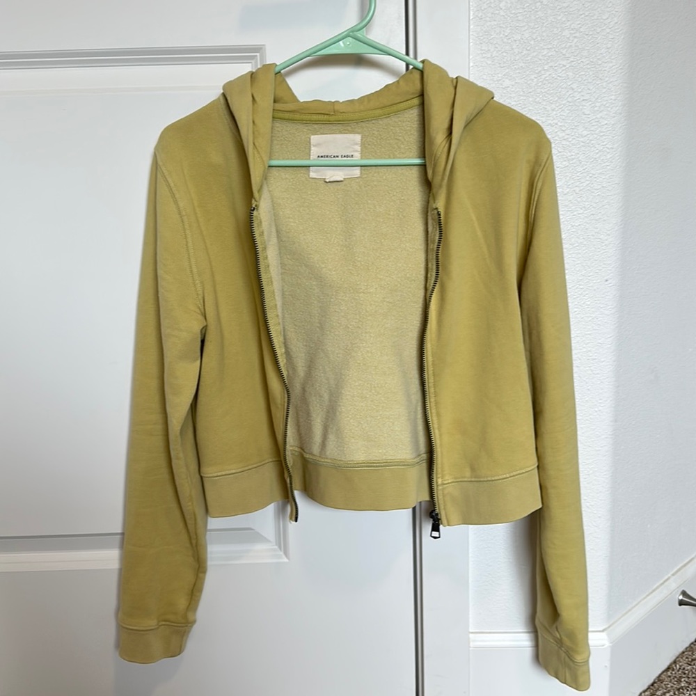 Cropped Lightweight Hoodie